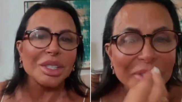 Gretchen rebate críticas a sua aparência: 'mulheres infelizes, recalcadas, mal-amadas'